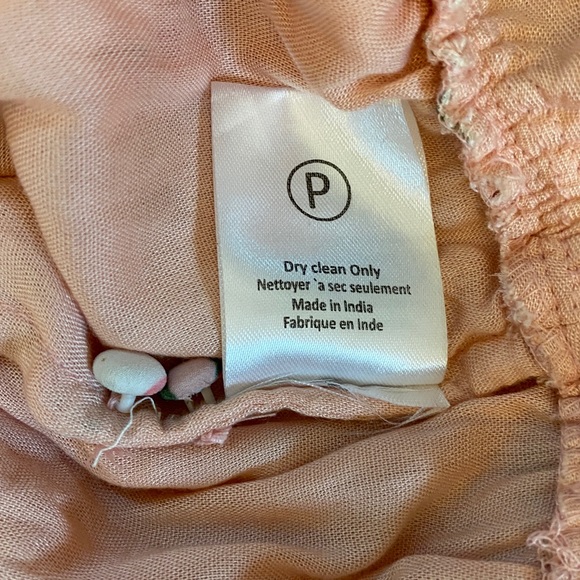 Anthropologie Hemant & Nandita adorable chic crop blouse - Picture 8 of 10